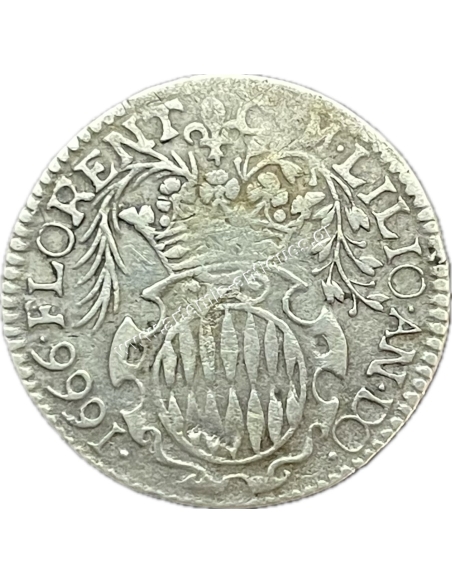 1/12 Ecu 1666 Louis I Monaco