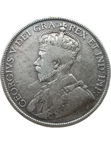 50 Cents 1919 George V Newfoundland