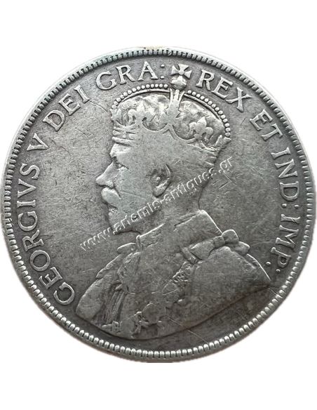 50 Cents 1919 George V Newfoundland