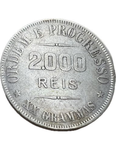 2000 Reis 1907 Brazil