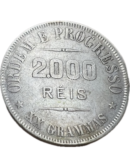 2000 Reis 1907 Brazil