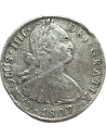 8 Reales 1807 Charles IV New Spain, Mexico
