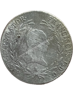 20 Kreuzer 1823 A Francis I Αυστρία