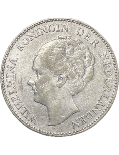 1 Gulden 1923 Wilhelmina Netherlands