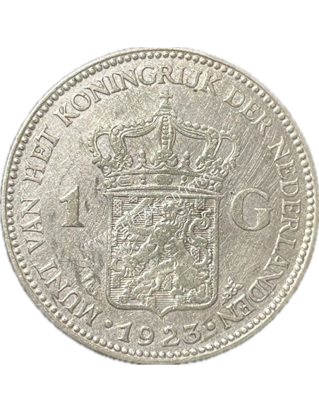 1 Gulden 1923 Wilhelmina Ολλανδία