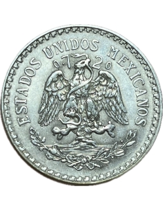 1 Peso 1932 "open 9" Mexico 2