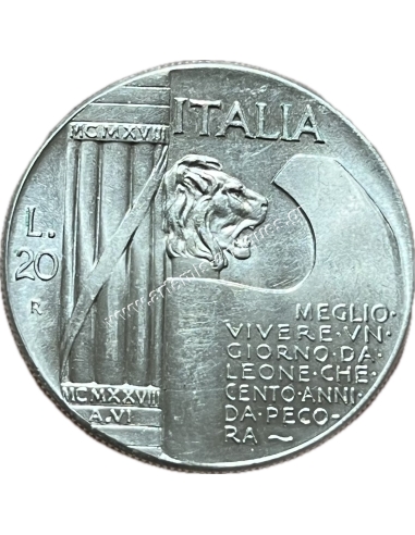 20 Lire 1983 Mussolini Fantasy Medal