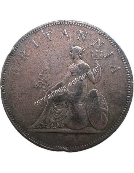 2 Οβολοί 1819 George III Ιονικό Κράτος