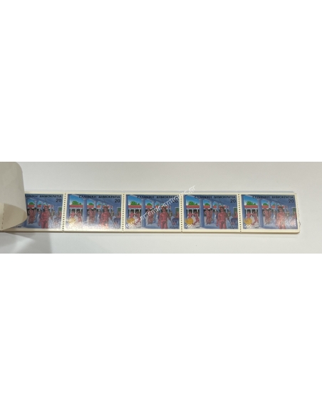 20 Drachmas Booklet 1988 Seoul with error 1796Ba Miscut