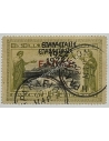 Διπλή Επισήμανση ''ΕΠΑΝΑΣΤΑΣΙΣ 1922'' Δραχμαί 5 Κρητική Πολιτεία
