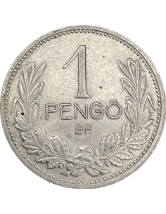 1 Pengo 1927 Miklos Horthy Hungary UNC 2