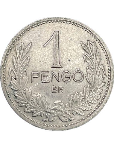 1 Pengo 1927 Miklos Horthy Hungary UNC