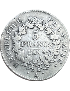 5 Francs 1797 A LAN 6 Γαλλία 2