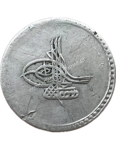 1 Kurus 1171/1768 without rosette Mustafa III Ottoman Empire