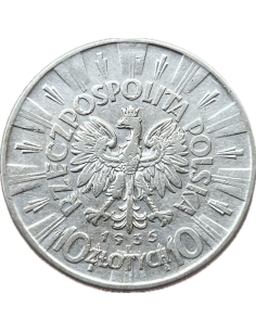10 Zlotych 1935 Poland 2