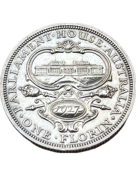 1 Florin 1927 George V Australia