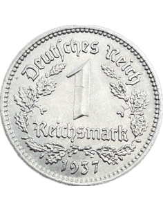 1 Mark 1937 A Germany UNC-BU