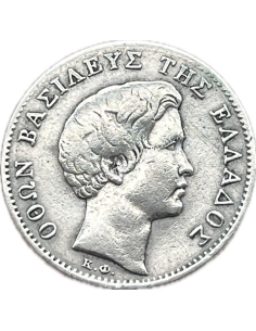 1/2 Drachma 1834 Othon