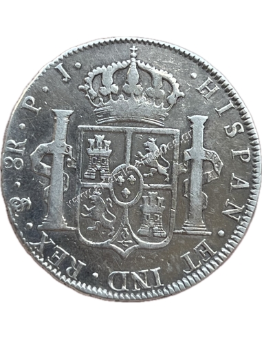 8 Reales 1804 Charles IV Βολιβία Double 4