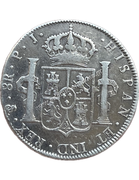 8 Reales 1804 Charles IV Βολιβία Double 4