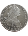 8 Reales 1804 Charles IV Bolivia Double 4