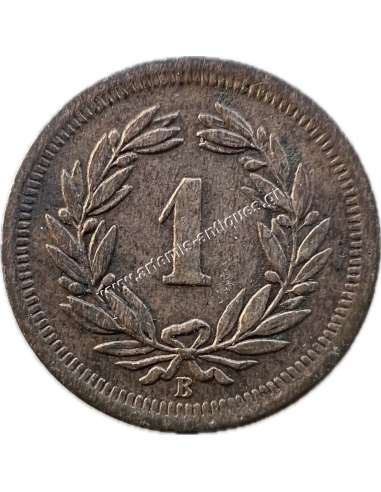 1 Rappen 1878 B Ελβετία