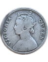1/4 Rupee 1876 Victoria Βρετανική Ινδία