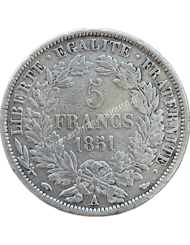 5 Francs 1851 France