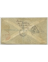 Mailed envelope from England to Crete, 1918