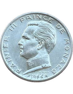 5 Francs 1966 Rainier III Μονακό UNC