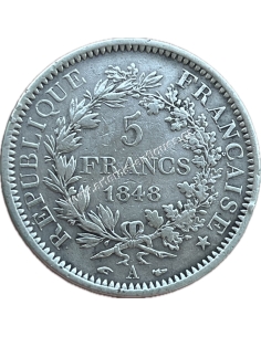 5 Francs 1848 A Γαλλία 2