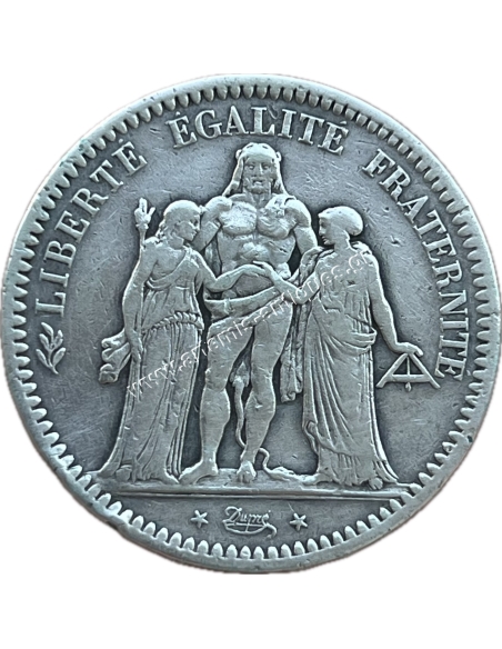 5 Francs 1848 A Γαλλία