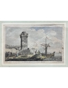 Vue de la Tour Saint Nicolas a Rhodes, C. Weisbrod, F. Dequevauviller