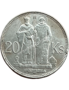 20 Korun 1941 Μονός Σταυρός, Άγιοι Κύριλλος και Μεθόδιος Σλοβακία