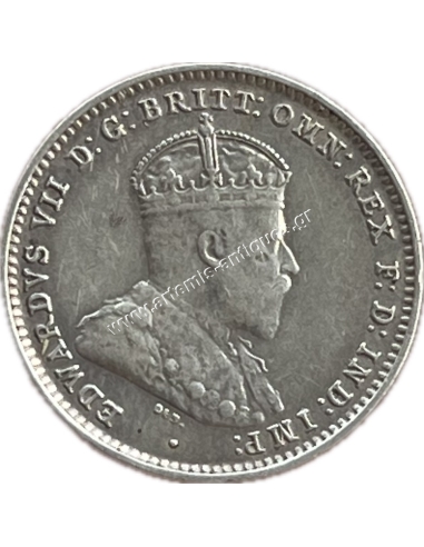 3 Pence 1910 Edward VII Australia XF