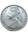 1 Rupee 1876 B dot Victoria Βρετανική Ινδία XF+