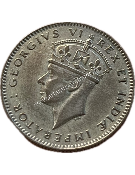 50 Cents 1942 George VI Ανατολική Αφρική AU-UNC
