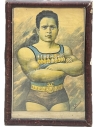 Jim Londos, Lithograph by Sotiris Christidis