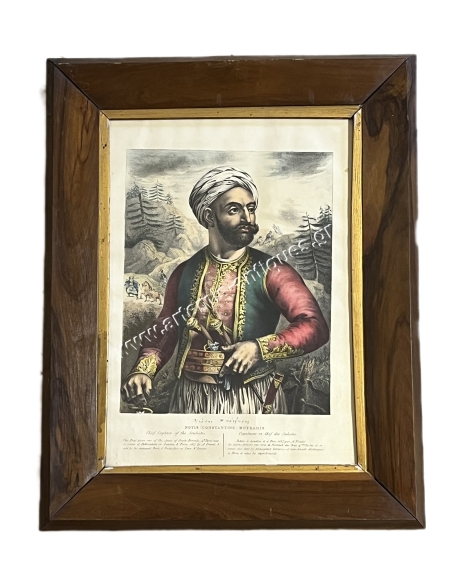 Νώτης Μπότζαρης, Χρωμολιθογραφία