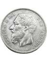 5 Francs 1873 Leopold II Small Head Βέλγιο