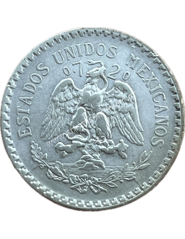 1 Peso 1923 Mexico AU+