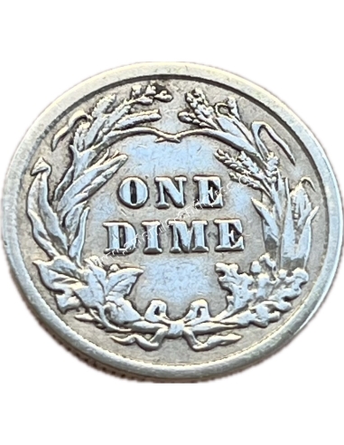 10 Cents 1911 Barber Dime