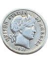 10 Cents 1911 Barber Dime