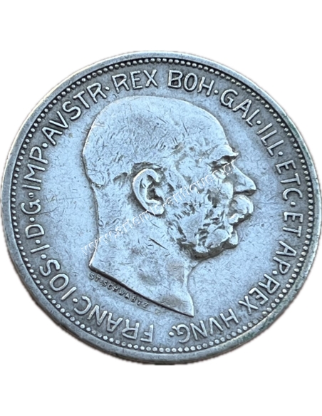 2 Corona 1912 Francis Joseph I Αυστριακή Αυτοκρατορία