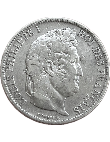 5 Francs 1831 D Louis Philippe France
