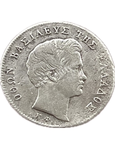 1/4 Drachma 1833 Othon