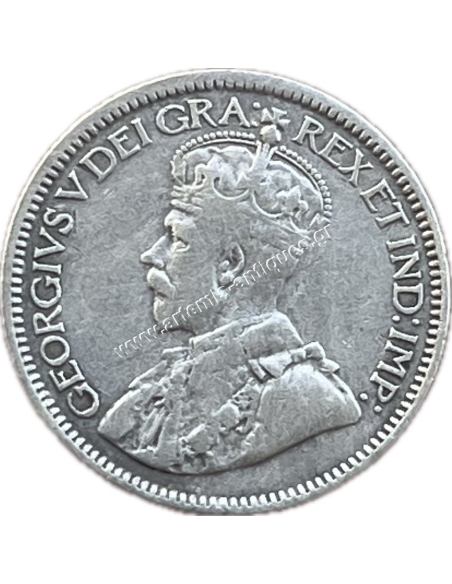 10 Cents 1918 George V Canada
