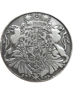 1 Thaler 1767 Maximilian III Joseph Electorate of Bavaria German States 2