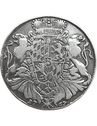 1 Thaler 1767 Maximilian III Joseph Electorate of Bavaria German States