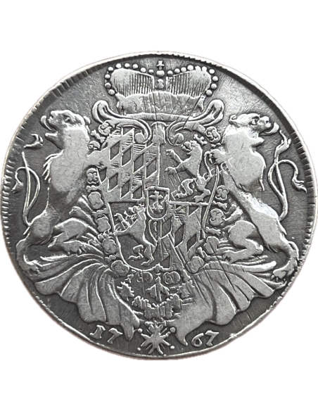 1 Thaler 1767 Maximilian III Joseph Electorate of Bavaria German States